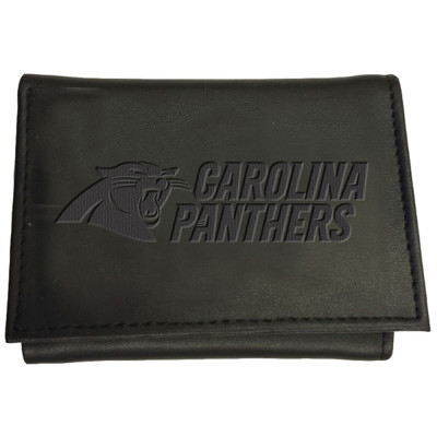 Кошелёк Carolina Panthers Black Hybrid Tri-Fold