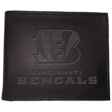 Кошелёк Cincinnati Bengals Black Hybrid Bi-Fold Кошелёк Cincinnati Bengals Black Hybrid Bi-Fold