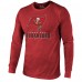 Футболка с длинным рукавом Tampa Bay Buccaneers Majestic Threads Lockup Tri-Blend - Red
