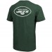 Футболка New York Jets Majestic - Heathered Green