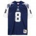 Игровая джерси Autographed Dallas Cowboys Troy Aikman Fanatics Authentic Blue Alternate Mitchell & Ness Authentic