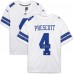 Игровая джерси Autographed Dallas Cowboys Dak Prescott Fanatics Authentic White Nike Limited