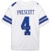 Игровая джерси Autographed Dallas Cowboys Dak Prescott Fanatics Authentic White Nike Limited