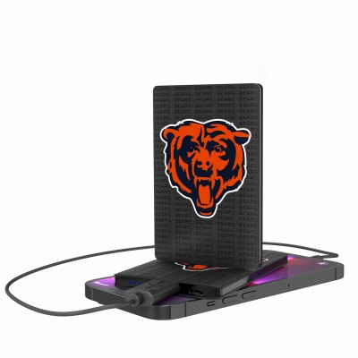 Проводной Power Bank Chicago Bears Text Backed 2000 mAh - оригинальные аксессуары NFL Чикаго Бирз