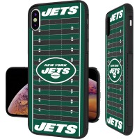 Чехол на телефон New York Jets iPhone Bump with Field Design