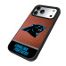 Чехол на iPhone Carolina Panthers iPhone Bump with Football Design - оригинальные аксессуары NFL Каролина Пантэрз