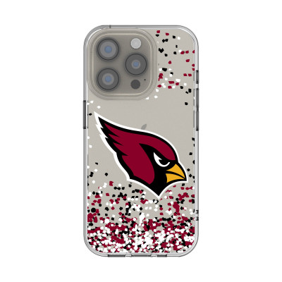 Чехол на iPhone Arizona Cardinals iPhone with Confetti Design - оригинальные аксессуары NFL Аризона Кардиналс