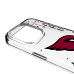 Чехол на iPhone Arizona Cardinals iPhone with Confetti Design - оригинальные аксессуары NFL Аризона Кардиналс