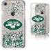 Чехол на телефон New York Jets iPhone Clear Confetti Design