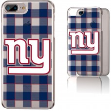 Чехол на телефон New York Giants iPhone Clear with Plaid Design