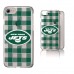 Чехол на телефон New York Jets iPhone Clear with Plaid Design