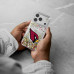 Чехол на iPhone Arizona Cardinals iPhone with Confetti Design - оригинальные аксессуары NFL Аризона Кардиналс