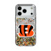 Чехол для iPhone Cincinnati Bengals with Confetti Design Чехол для iPhone Cincinnati Bengals with Confetti Design