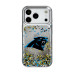 Чехол на iPhone Carolina Panthers iPhone with Confetti Design - оригинальные аксессуары NFL Каролина Пантэрз