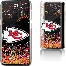Чехол на телефон Kansas City Chiefs Galaxy Clear Confetti Design