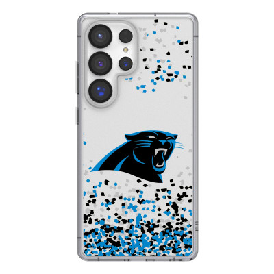 Чехол для Samsung Carolina Panthers with Confetti Design