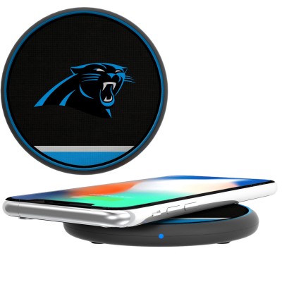 Беспроводная зарядка Apple и Samsung Carolina Panthers - оригинальные аксессуары NFL Каролина Пантэрз