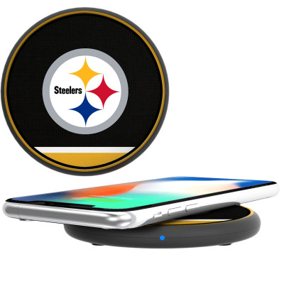 Pittsburgh Steelers Keyscaper 15 Watt Wireless Induction Charger