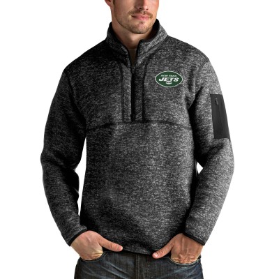 Кофта New York Jets Antigua Fortune - Heather Black