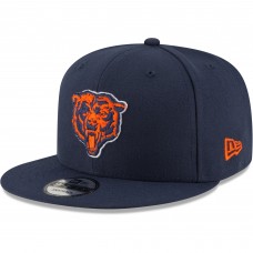 Бейсболка Chicago Bears New Era Head Basic 9FIFTY Adjustable - Navy