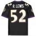 Игровая джерси Autographed Baltimore Ravens Ray Lewis Fanatics Authentic Black Mitchell & Ness Authentic with HOF 18 Inscription