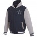 Куртка двусторонняя Dallas Cowboys JH Design - Navy/Gray