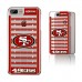 Чехол на iPhone San Francisco 49ers iPhone Clear Field Design - оригинальные аксессуары NFL Сан-Франциско 49