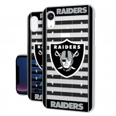 Чехол на телефон Las Vegas Raiders iPhone Clear Field Design