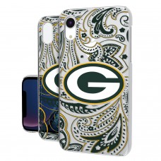 Чехол на iPhone Green Bay Packers iPhone Clear Paisley Design
