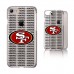 Чехол на iPhone San Francisco 49ers iPhone Clear Text Backdrop Design - оригинальные аксессуары NFL Сан-Франциско 49