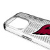 Чехол на iPhone Arizona Cardinals iPhone Clear Text Backdrop Design - оригинальные аксессуары NFL Аризона Кардиналс