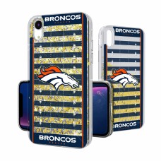 Чехол на телефон Denver Broncos iPhone Field Design Glitter