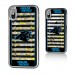 Чехол на телефон Carolina Panthers iPhone Field Design Glitter