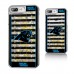 Чехол на телефон Carolina Panthers iPhone Field Design Glitter