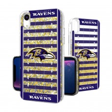 Чехол на телефон Baltimore Ravens iPhone Field Design Glitter