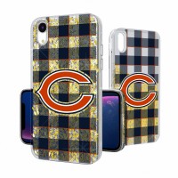 Чехол на телефон Chicago Bears iPhone Plaid Design Glitter