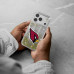 Чехол на iPhone Arizona Cardinals iPhone Text Backdrop Design - оригинальные аксессуары NFL Аризона Кардиналс