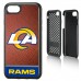 Чехол на iPhone Los Angeles Rams iPhone Rugged Wordmark Design - оригинальные аксессуары NFL Лос-Анджелес Рэмс