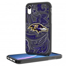 Чехол на телефон Baltimore Ravens iPhone Rugged Paisley Design