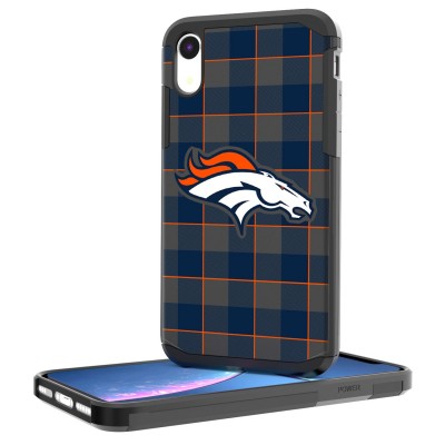 Чехол на iPhone Denver Broncos iPhone Rugged Plaid Design