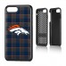 Чехол на iPhone Denver Broncos iPhone Rugged Plaid Design