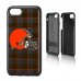 Cleveland Browns iPhone Rugged Plaid Design Case