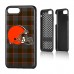 Cleveland Browns iPhone Rugged Plaid Design Case