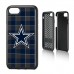 Dallas Cowboys iPhone Rugged Plaid Design Case
