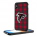 Atlanta Falcons iPhone Rugged Plaid Design Case