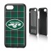 Чехол на телефон New York Jets iPhone Rugged Plaid Design
