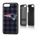 Чехол на телефон New England Patriots iPhone Rugged Plaid Design