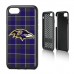 Baltimore Ravens iPhone Rugged Plaid Design Case