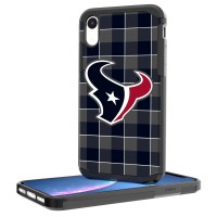 Чехол на телефон Houston Texans iPhone Rugged Plaid Design
