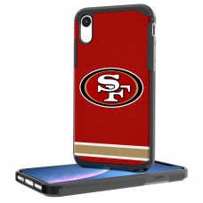 Чехол на iPhone San Francisco 49ers iPhone Rugged Stripe Design